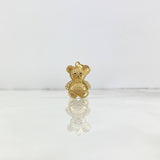 Dije Oso 4.65gr / 3cm / Circones Blancos Negros Dos Oros Amarillo Blanco