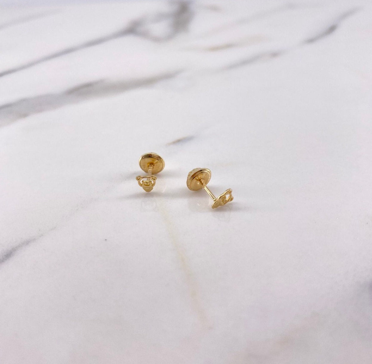 Topos Oso 0.5gr / Silueta Oro Amarillo $