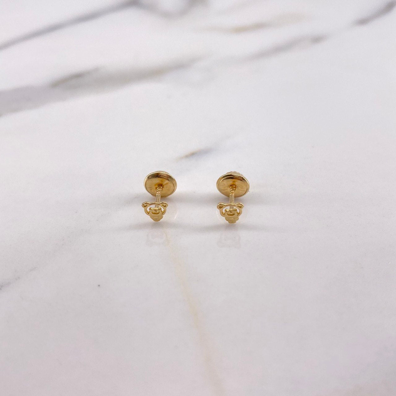 Topos Oso 0.5gr / Silueta Oro Amarillo $