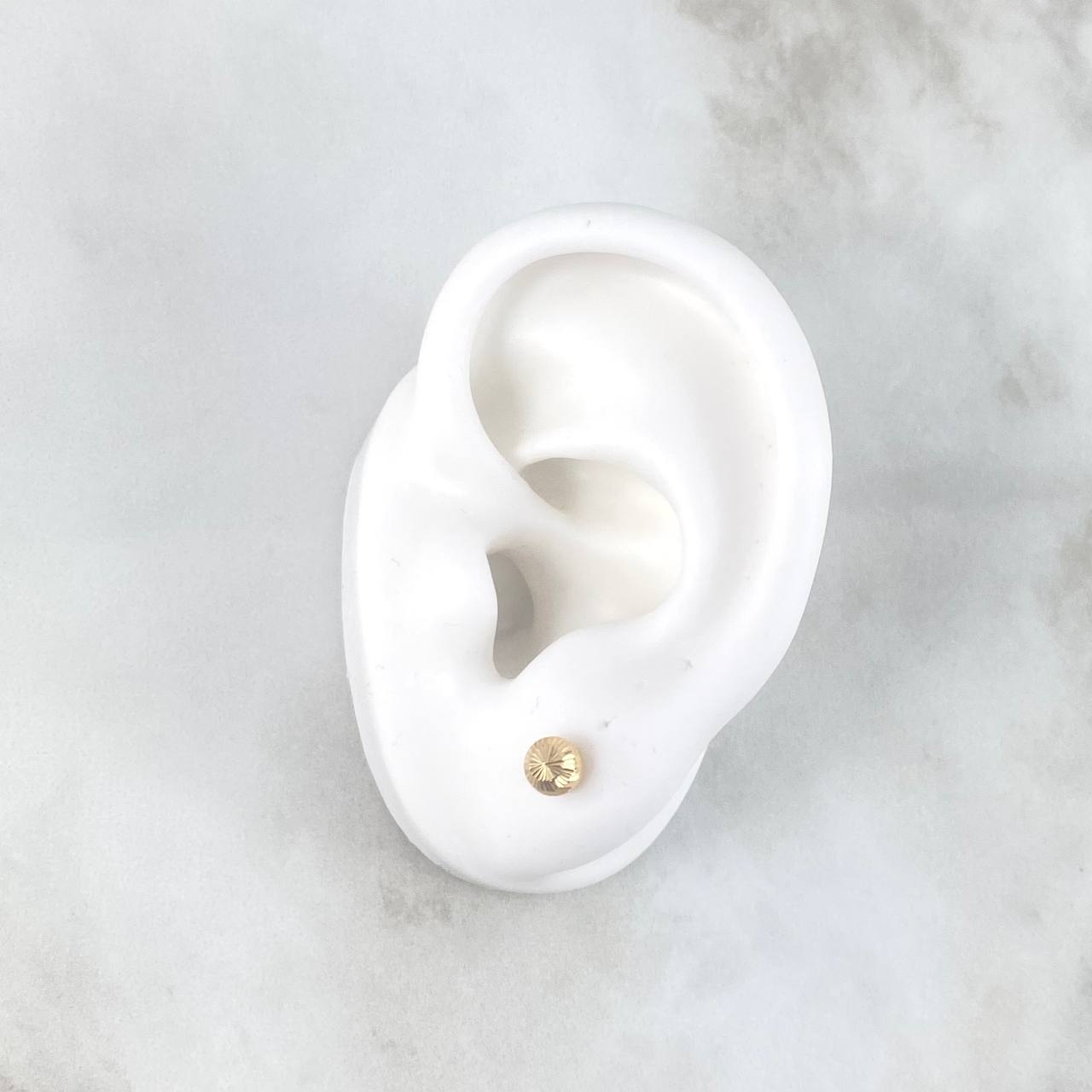Topos Bola Diamantada 0.5gr / 4mm Oro Amarillo 18K