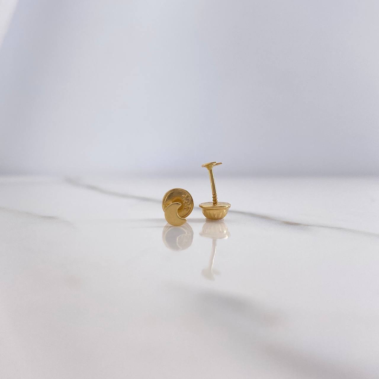 Topos Luna Menguante 0.45gr / Lisos Oro Amarillo $