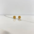 Topos Flor Hawaiana 1.05gr / Circones Blancos Oro Amarillo $