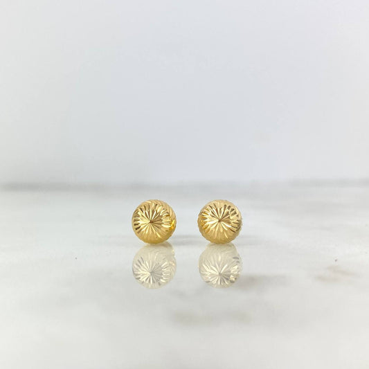 Topos Media Bola 0.6 g / 5.8 mm Oro Amarillo 18K