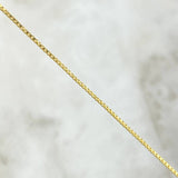 Cadena Veneciana 1.55gr / 55cm / 1.2mm Oro Amarillo +3