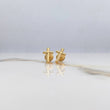 Topos Cruz 0.55gr / Delgada Oro Amarillo $