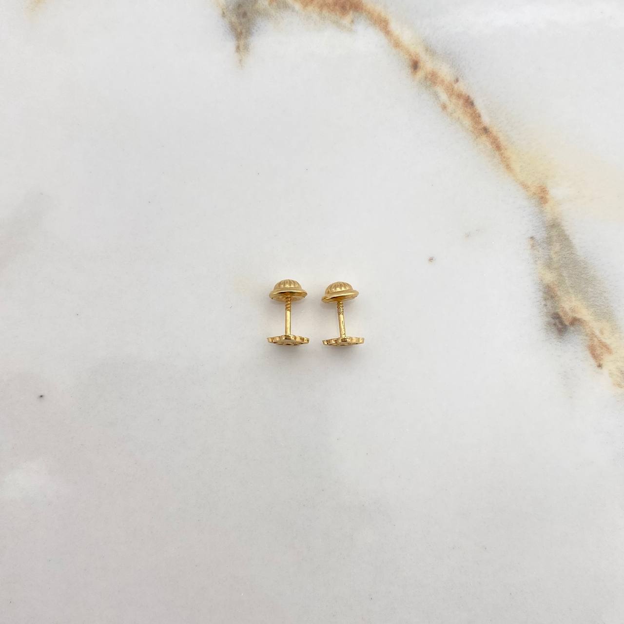 Topos Cup Cake 0.75gr / Troquelados Oro Amarillo $