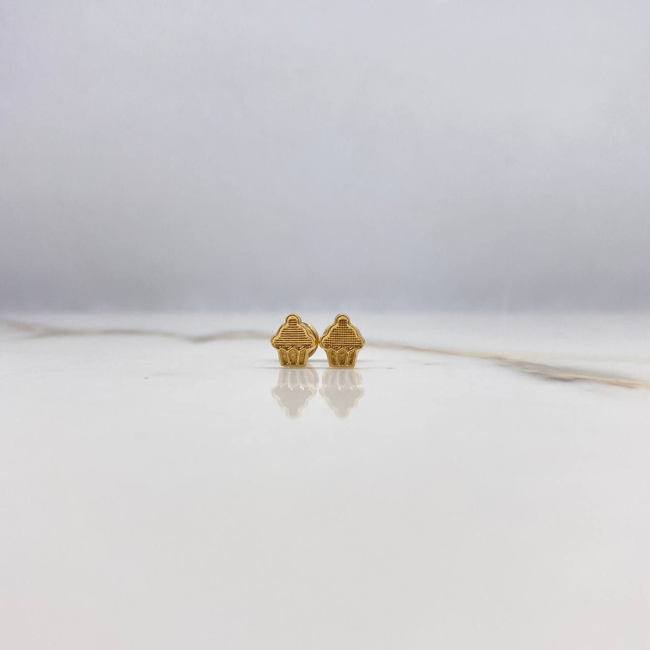 Topos Cup Cake 0.75gr / Troquelados Oro Amarillo $