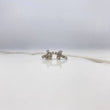 Topos Cruz 2gr / Circones Blancos Oro Blanco $