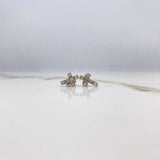 Topos Cruz 2gr / Circones Blancos Oro Blanco $