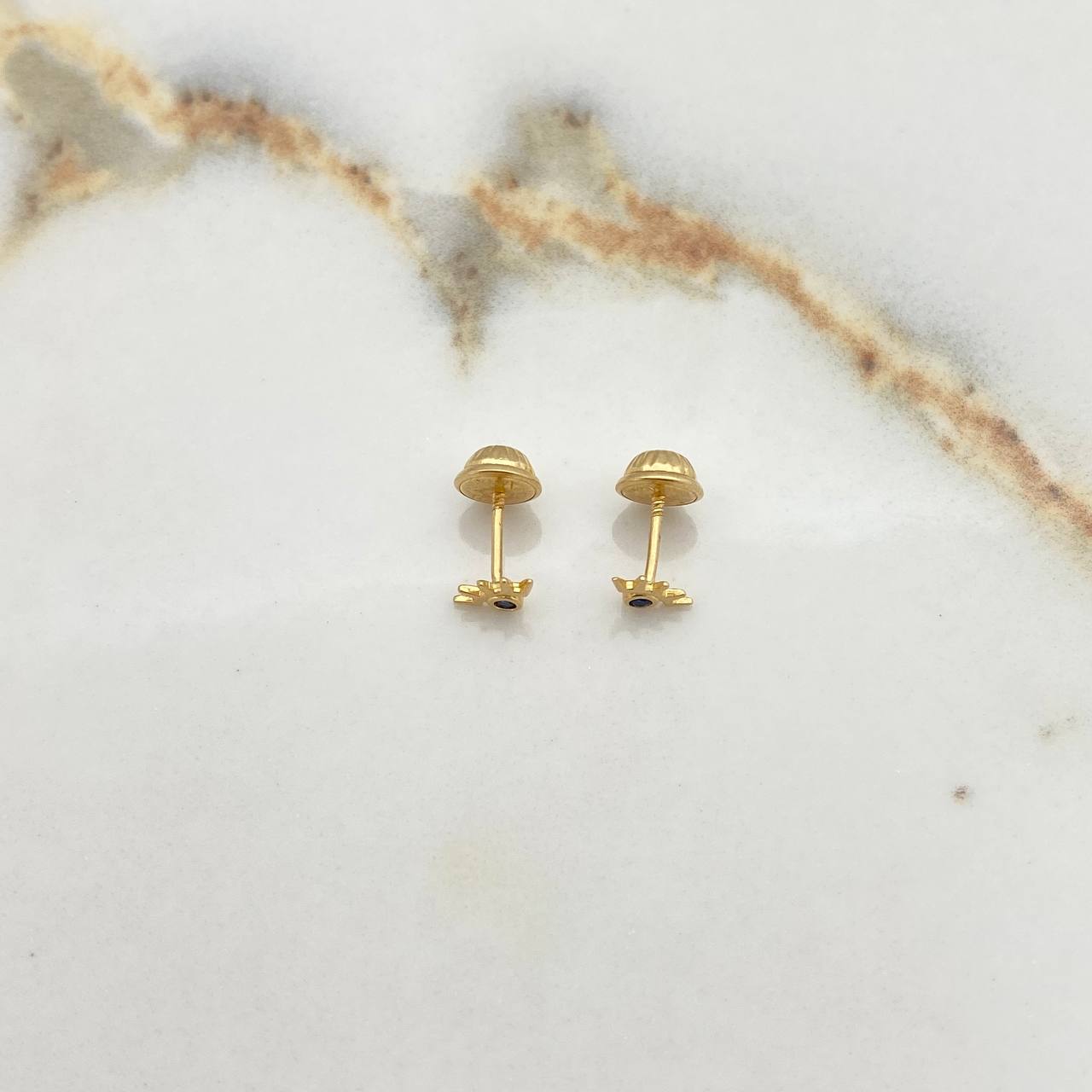 Topos Ojo Turco 0.55gr / Circon Azul Oro Amarillo $