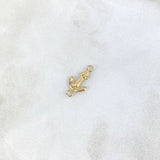 Herraje Ancla 0.2gr / 1.5cm / Oro Amarillo ©
