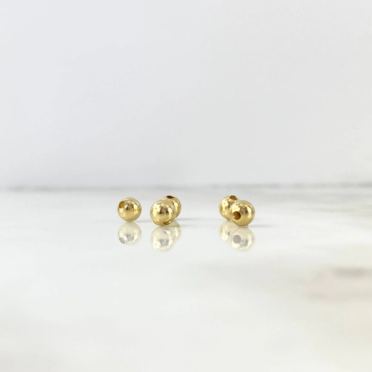 Bola 5mm Lisa 5mm Oro Amarillo 18K