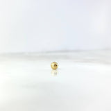 Bola Lisa 4mm Oro Amarillo $