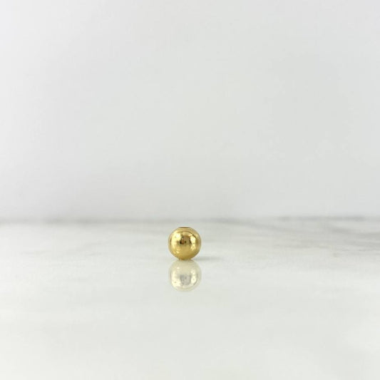 Bola Lisa 0.2gr / 6mm Oro Amarillo ©