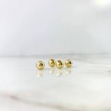 Bola Lisa 6mm Oro Amarillo 18K *
