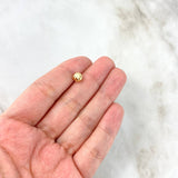 Bola Diamantada 6mm Oro Amarillo 18K *