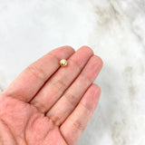Bola 6mm Diamantada 6mm Oro Amarillo 18K