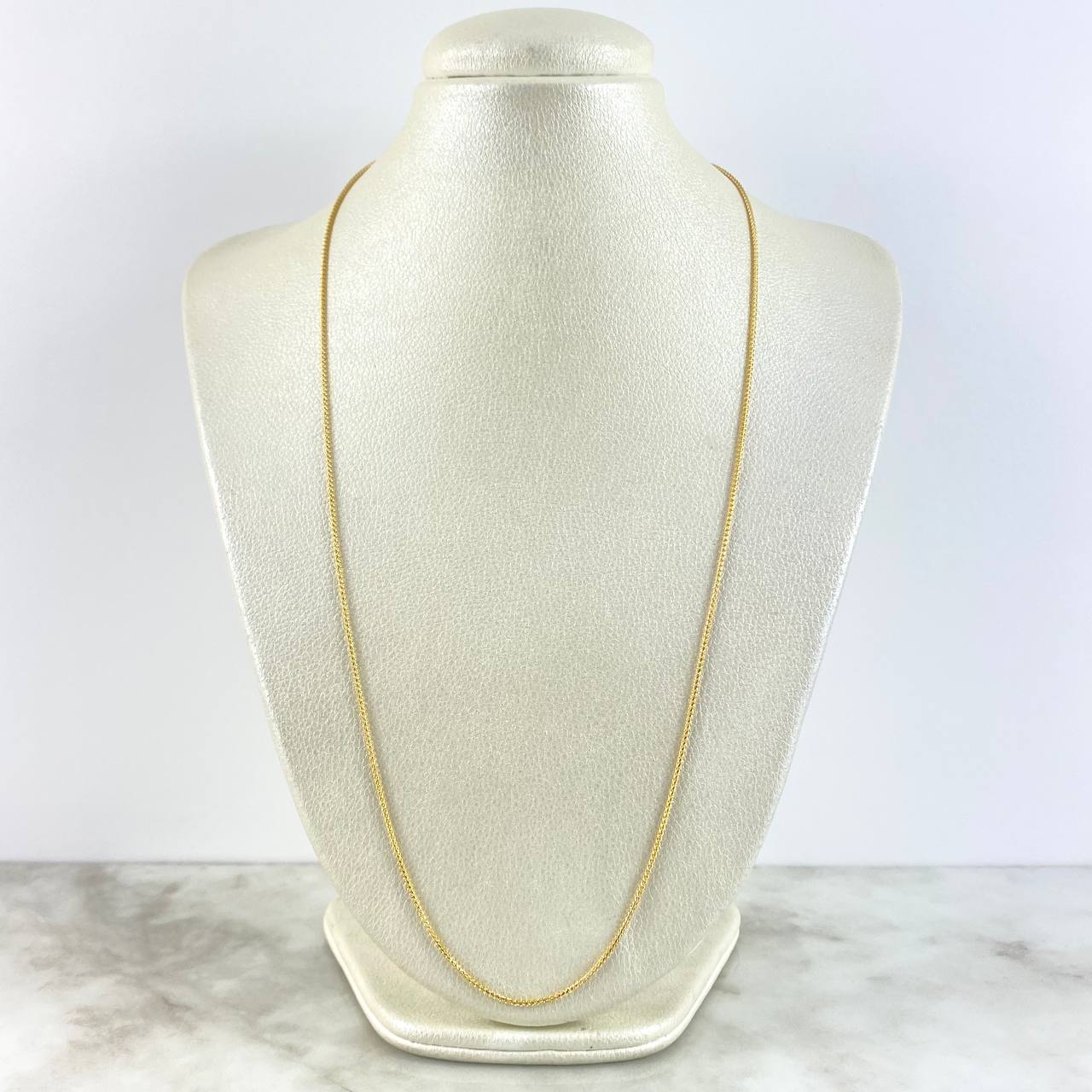 Cadena Franco 6.25gr / 60cm / 1.4mm Oro Amarillo +4 (Oferta)