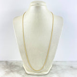 Cadena Franco 6.25gr / 60cm / 1.4mm Oro Amarillo +4 (Oferta)