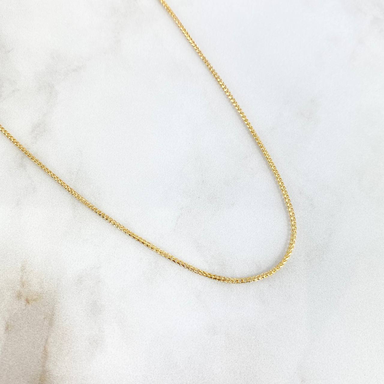 Cadena Franco 6.25gr / 60cm / 1.4mm Oro Amarillo +4 (Oferta)