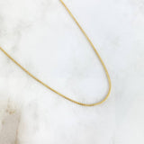 Cadena Franco 6.25gr / 60cm / 1.4mm Oro Amarillo +4 (Oferta)