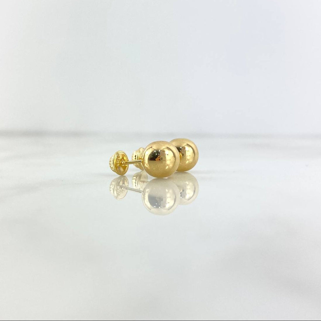 Topos Bola 0.8gr / 7mm Oro Amarillo 18K %