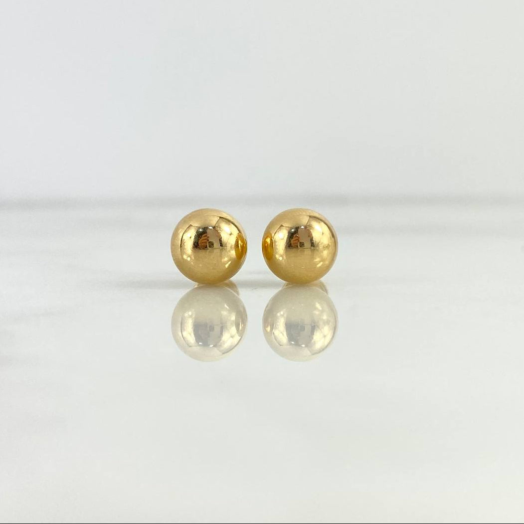 Topos Bola 0.75gr / 7mm Oro Amarillo 18K %