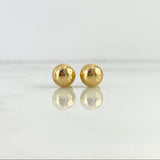 Topos Bola 0.75gr / 7mm Oro Amarillo 18K %