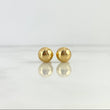 Topos Bola 0.8gr / 7mm Oro Amarillo 18K %
