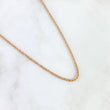 Cadena Lazo 1.75gr / 45cm / 2mm Oro Rosa +3