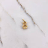 Dije Oso 1.75gr / 2cm / Circones Blancos Negros Azules Oro Amarillo $