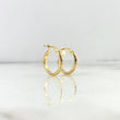 Candongas Lucero 1.25gr / 1.6cm / Oro Amarillo