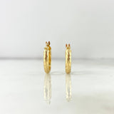 Candongas Lucero 1.25gr / 1.6cm / Oro Amarillo