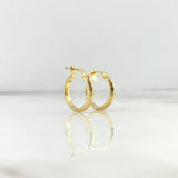 Candongas Lucero 1.25gr / 1.6cm / Oro Amarillo