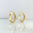 Candongas Kuki 2.6gr / 2.1cm / Oro Amarillo ©
