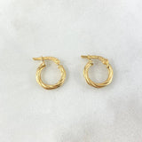 Candongas Sofi 1.15gr / 1.4cm / Oro Amarillo