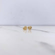 Topos Corazon Rayado 0.65gr / Oro Amarillo &