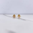 Topos Ojo Turco  0.55gr Circon Fucsia Oro Amarillo &