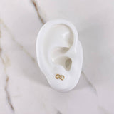 Topos Infinito 0.7gr / Circones Blancos Oro Amarillo $