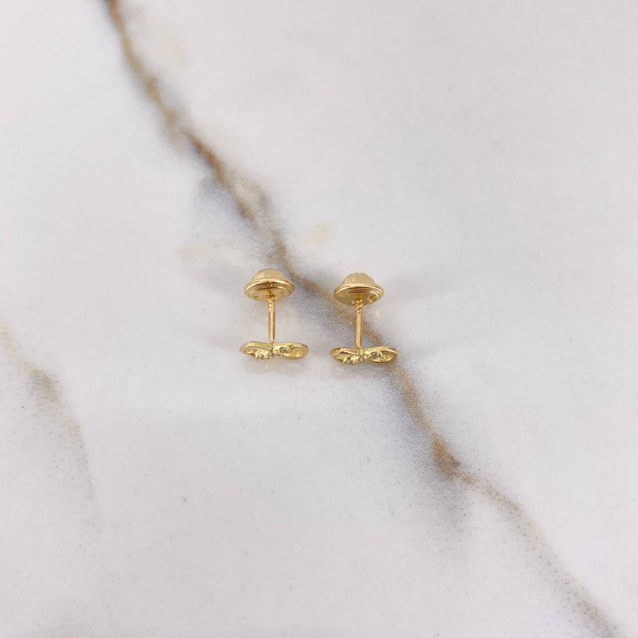 Topos Infinito 0.7gr / Circones Blancos Oro Amarillo $