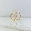 Candongas Gera 1.7gr / 1.8cm / Oro Amarillo *