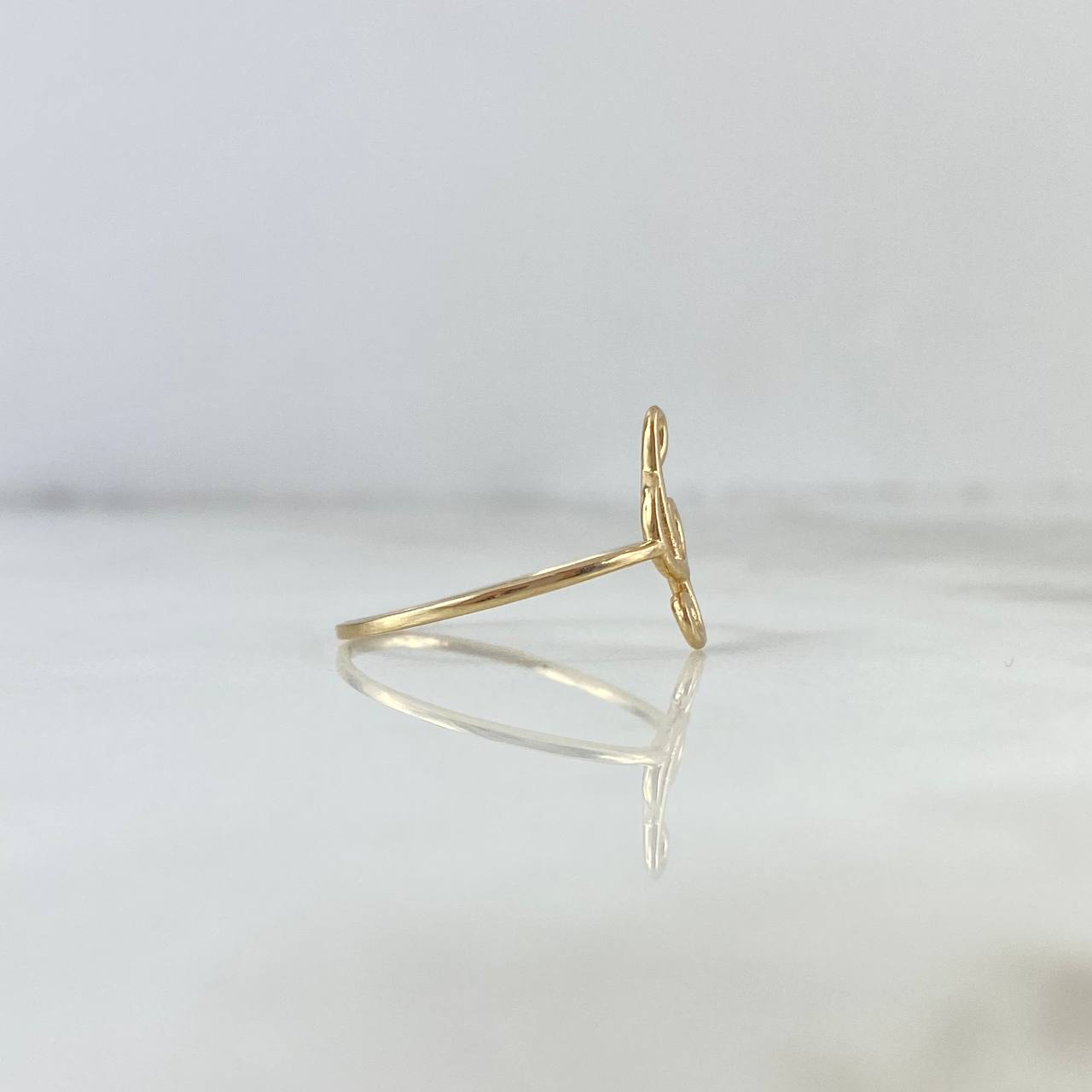 Anillo Nota Musical 1.1gr / T6 3/4 / Oro Amarillo