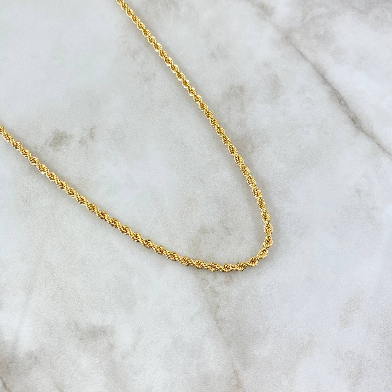 Cadena Lazo 8.3gr / 60cm / 3mm Oro Amarillo +3 ©
