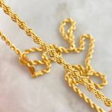 Cadena Lazo 8.3gr / 60cm / 3mm Oro Amarillo +3 ©