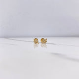 Topos Hojas 0.75gr / Circones Blancos Oro Amarillo $