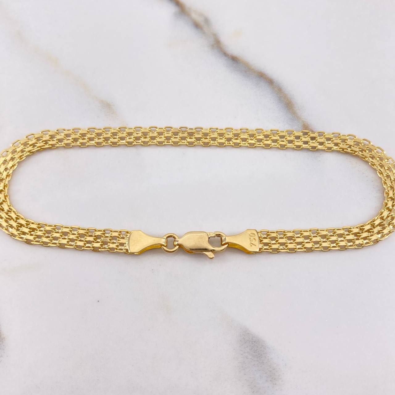 Pulso Chino 3gr / 19cm / 3mm Oro Amarillo +1 $
