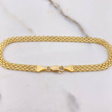 Pulso Chino 3gr / 19cm / 3mm Oro Amarillo +1 $