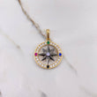 Dije Estrella Cardinal 8.45gr / 4cm / Circones Blancos Negro Azul Fucsia Verde Oro Amarillo $