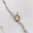 Dije Virgen de Guadalupe 1.3gr / 2cm / Circones Colores Oro Amarillo &