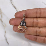 Dije Pato 6.5gr / 3.7cm / Circones Blancos Negros Rosados Dos Oros Blanco Rosa (Oferta)$